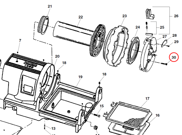 RIDGID 46775 -  Front Chuck Screw - Image 2