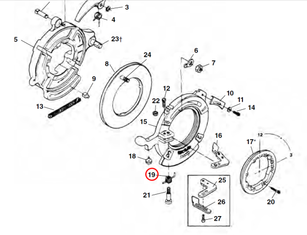 RIDGID 26622 -  Die Head Torsion Spring - Image 2