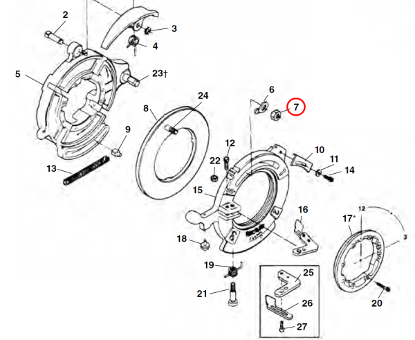 RIDGID 26887 - Die Head Locking Nut - Image 2