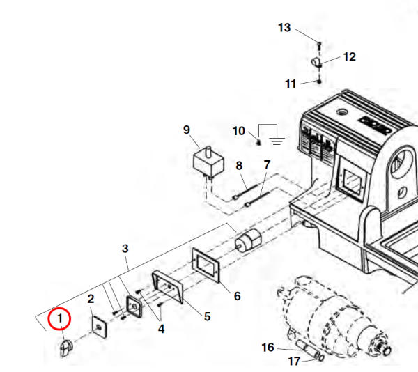 RIDGID 61397 -  Rotary Switch Knob - Image 2