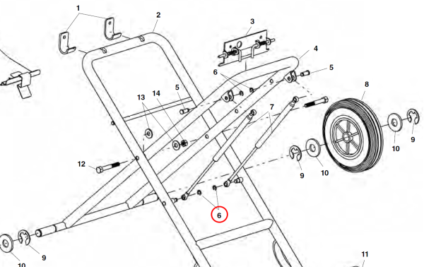 RIDGID 48146 -  Gas Strut Retaining Ring - Image 2