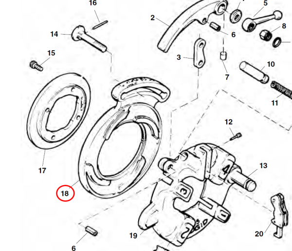 RIDGID 97040 -  Die Head Cam Plate - Image 2