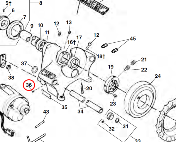 RIDGID 45280 -  Body Assembly Screw - Image 2