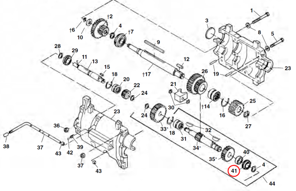 RIDGID 26407 - Gearbox Constant Speed Bearing - Image 2