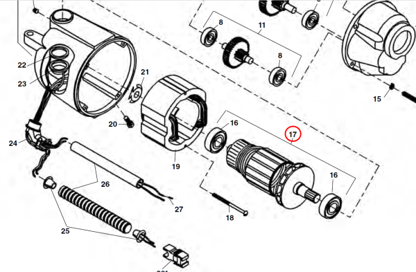 RIDGID 44010 -  115v Armature - Image 2