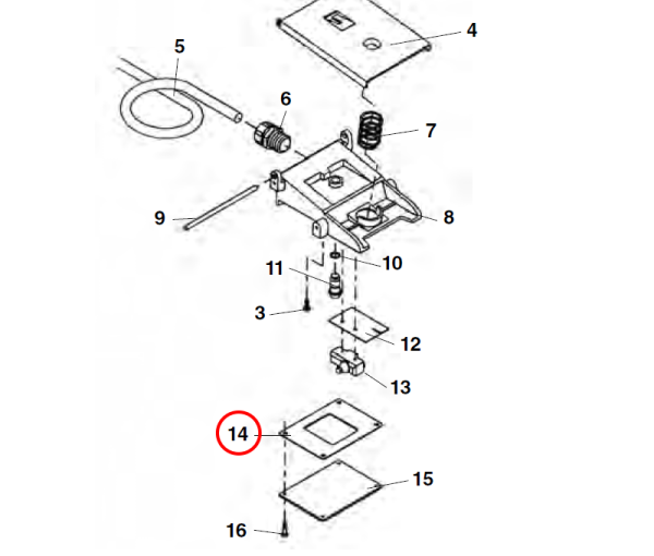 RIDGID 54372 -  Footswitch Seal - Image 2