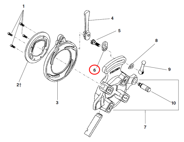 RIDGID 39950 Throw-Out Link - Image 2