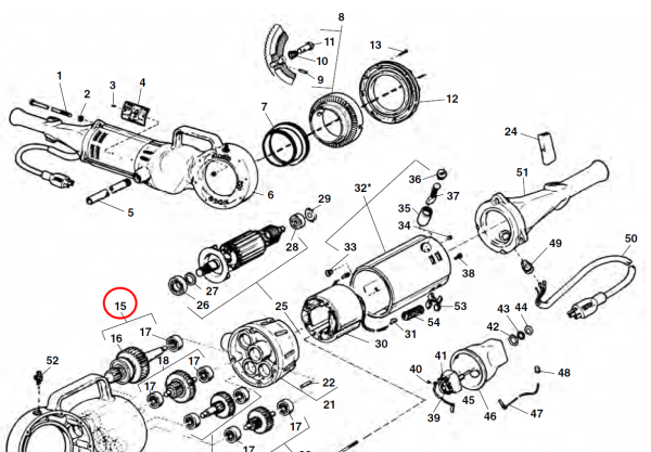 RIDGID 44900 - Main Drive Gear for 700 Machine - Image 2