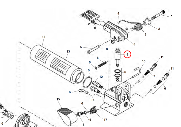 RIDGID 63817 - Plunger Assy For 258 / 258XL - Image 2