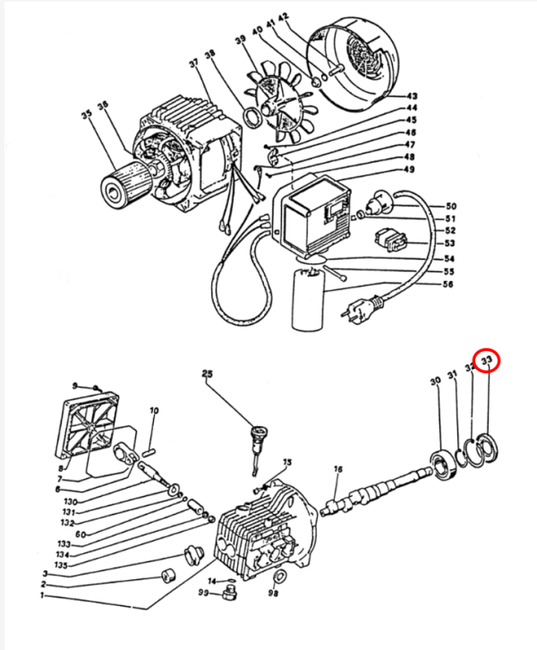 RIDGID 49656 - OIL SEAL FOR 1460-E