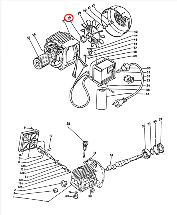 RIDGID 49696 - OIL SEAL FOR 1460-E - Image 2