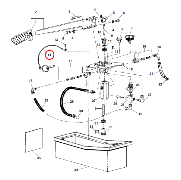 RIDGID 51092 - HITCH PIN & CABLE 1450 - Image 2