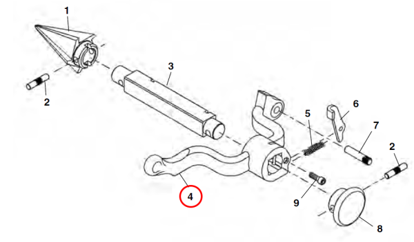 RIDGID 43230 -  Reamer Arm Body - Image 2