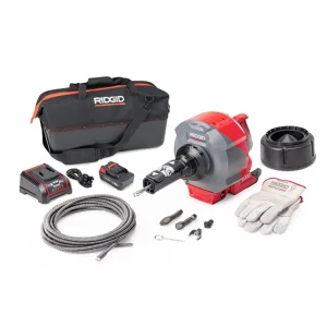 Ridgid K-46 DELUXE KIT SinkSnake Deluxe Kit, T-250, Case, Charger - 78068